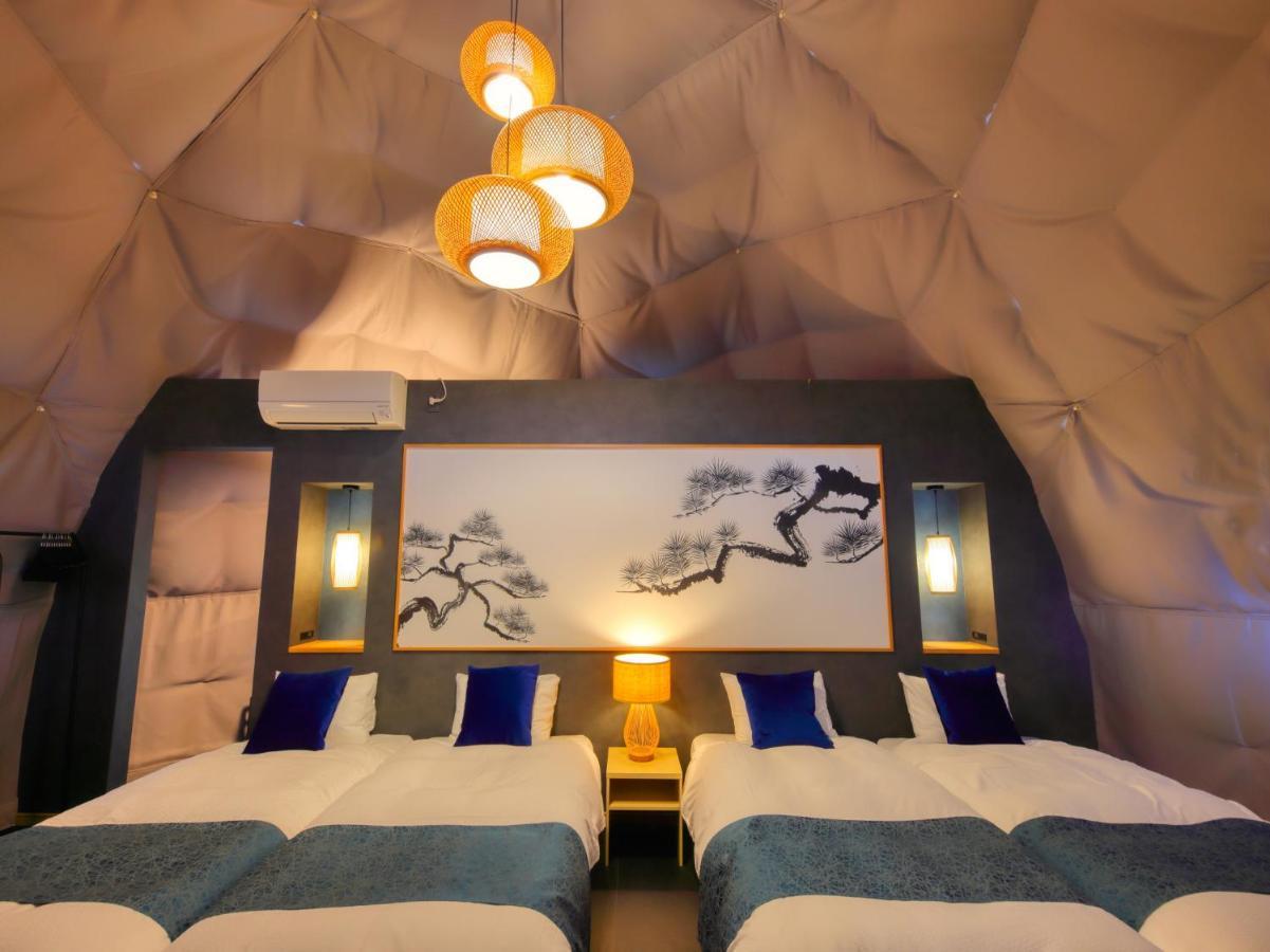 Mt.Fujiグランピングテラス　嶺乃華 Hotel Fujikawaguchiko Bagian luar foto